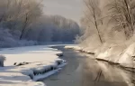 河面结冰