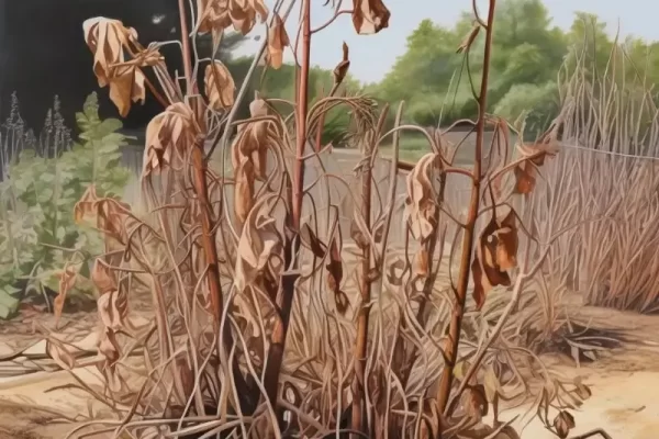 枯萎的植物